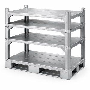 Palette métallique gerbable